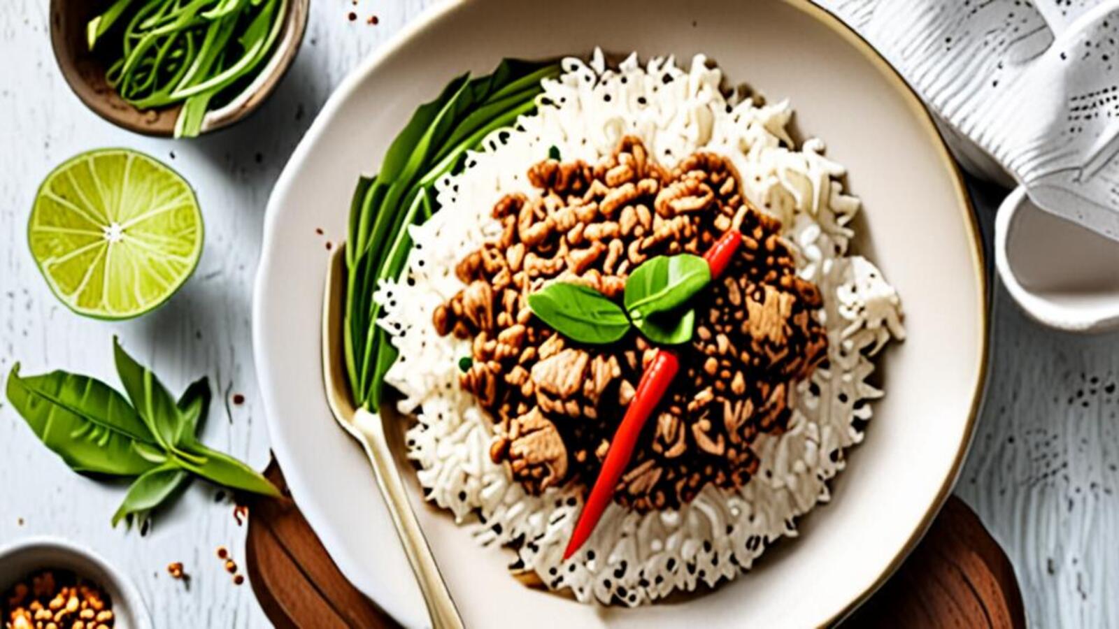 ลาบหมู สูตรอร่อยแบบดั้งเดิม ทำกินง่ายๆ ที่บ้าน