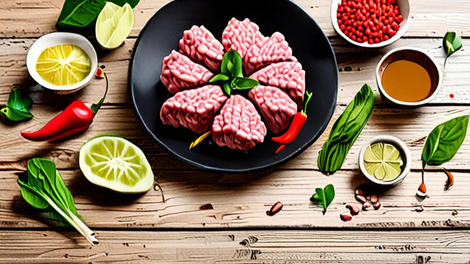 ลาบหมู เมนูส้มตำสุดฮิต รสชาติจัดจ้านทำง่ายที่บ้าน