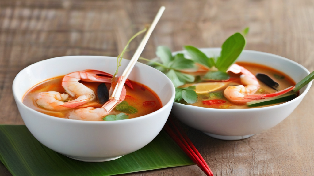 ต้มยำกุ้ง รสชาติเปรี้ยวเผ็ดแบบไทยแท้ อร่อยจนต้องยกนิ้วให้